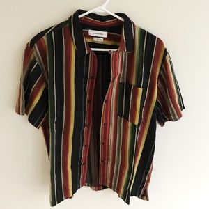 UO Multicolour Button Down T-shirt